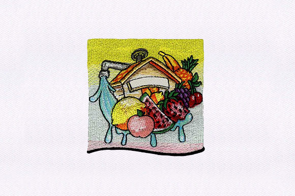 A Designer's Honest Review of the Fruits House Embroidery Design