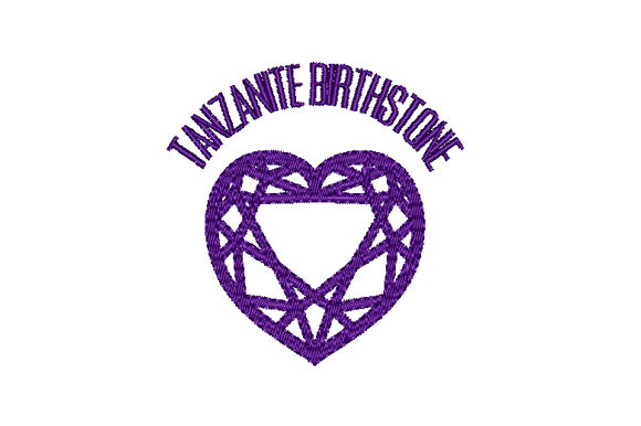 A Designer's Review: The Tanzanite Birthstone Faceted Heart