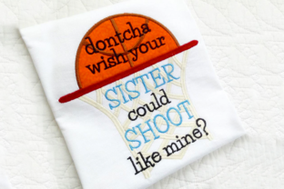 A Professional Review of the Basketball Sister Applique Embroidery Design