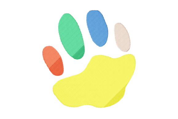 A Review of the Colorful Kitten Paw Embroidery Design