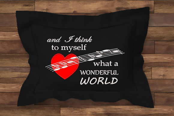 A Wonderful World Quote: An Embroidery Designer's Craft Fair Review