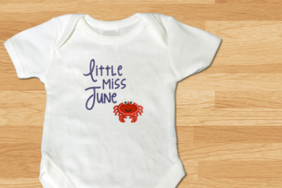 Little Miss June Crab Applique: A Designer's Review
