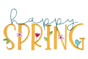 Professional Review of Happy Spring Embroidery Design
