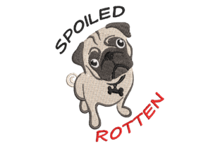Spoiled Rotten Pug: A Review for Embroidery Sellers