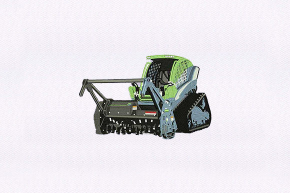 The Combine Harvester Embroidery Design: A Heartfelt Gift Option