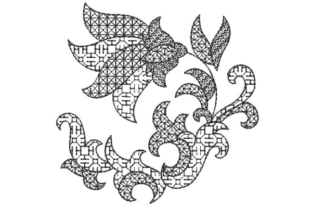 Why the Blackwork Flower is a Craft Fair Powerhouse