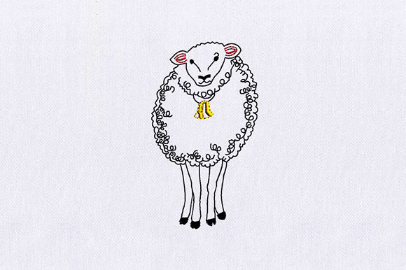 Why the Sheep Embroidery Design is a Sweet Seller's Secret
