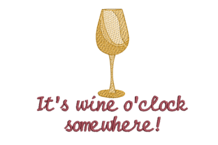 Wine O clock Embroidery: A Designer’s Real-World Review